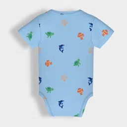 Orange Sugar Infants Pack Of 2 Printed Cotton Bodysuits image 2