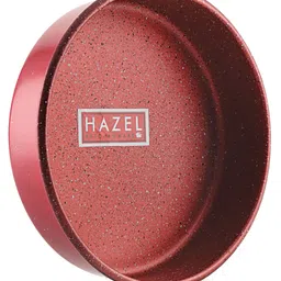 HAZEL Aluminium Cake Mould |  Non Stick Cake Moulds for Baking | Round Shape Cake Tin | Diameter Size - 8 Inches, Depth - 2.5 Inch, Red image 5