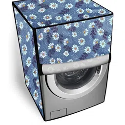 The Furnishing Tree Waterproof and Dustproof PVC Washing Machine Cover Front Loading Compatible for-picture-31