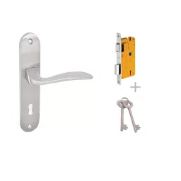 Dorset K Series -Skew HL SKE SC 175mm SC Finish Lock Sets With Both Side Key Cylinder (70mm) image 1