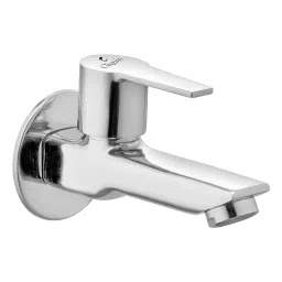 Cliquin Osaka Brass Wall Mount Chrome Finish Long Body Bib Cock with Wall Flange-picture-41