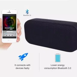 Drumstone Bluetooth, Auxiliary Bluetooth Speaker HDY-555.Speaker image 3