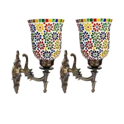 SOMIL Multi Glass Cylinder Printed Wall Lamps-picture-35