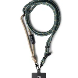 DailyObjects Beige-Green Crossbody Phone Lanyard - Cord-image-24