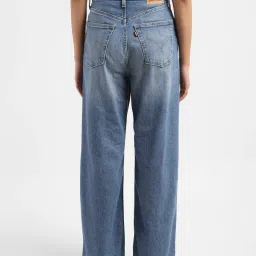 levi's Women's Blue Loose Fit High Rise Jeans image 3