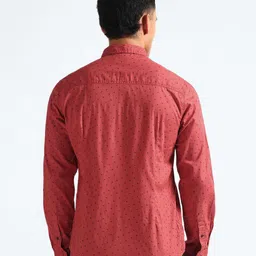 Flying Machine Men Micro Ditsy Printed Casual Shirt image 5