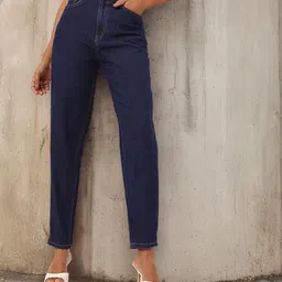 DressBerry Women Urban Touch Baggy Jeans-image-71