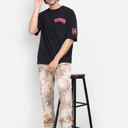 COSMIC Men Relaxed Fit Mid-Rise Jeans image 4