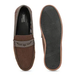 Azzaro Black Men Round Toe Lightweight Loafers image 4