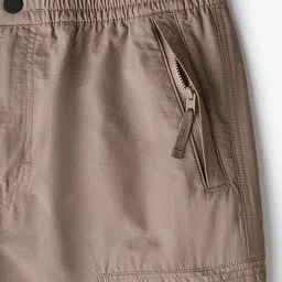 H&M Regular Fit Twill Cargo Trousers image 3