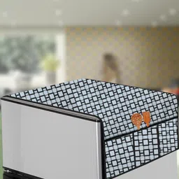 The Furnishing Tree Grey Printed Air Conditioner Cover-picture-28