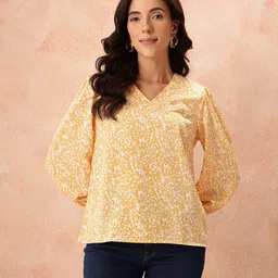 all about you Floral Print Top image 4