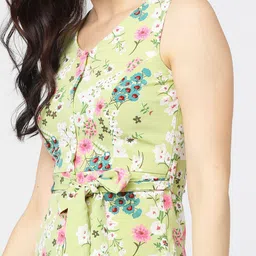 Tokyo Talkies Floral Print A-Line Midi Dress image 2