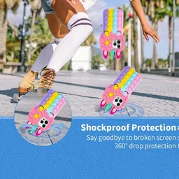 CASE CREATION Women Cartoon Characters Printed iPhone XR Back Case Mobile Accessories image 5