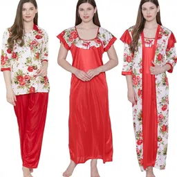 PHALIN Printed Maxi Nightdress-picture-27