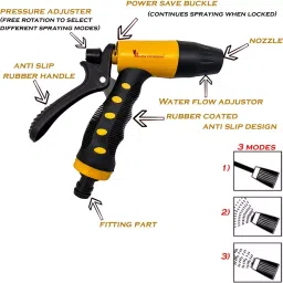 Malfah Enterprises MSG132 Manual Hand Held Spray Thin Nozzle for Washing and Cleaning image 4