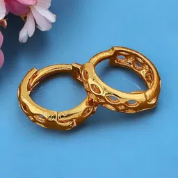 SHREE KRISHNA SHOPPING Gold-Plated Brass Earrings image 1