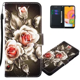 PEEPERLY Floral Printed OnePlus 11R 5G Flip Case Mobile Accessories image 3