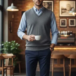 Mast & Harbour Men Sweater Vest image 3