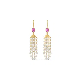 Joyalukkas Gemstone Frail Cluster Earring-11.71 gms-picture-28