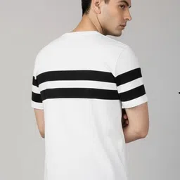 METALHAWK Men Striped T-shirt image 3