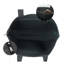 Ecoright Large Zipper Tote Bag - Cynefin image 4