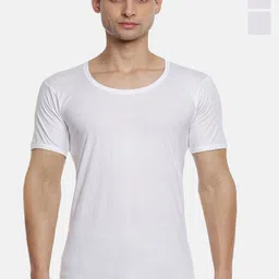 Ramraj Pack Of 3 Cotton Innerwear Vests R1SukraRNS3Pcs-picture-41