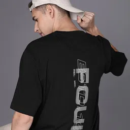 FCUK Men Pure Cotton Brand Logo Printed Drop-Shoulder Sleeves Oversized Fit T-shirt-picture-18