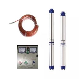 Apollo 1 hp oil filled submersible pump with control panel and 30m safety wire-picture-2