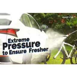 Mecano 3100 W Black/Grey Corded Electric Wheeled High Pressure Washer, Smart3100 image 4