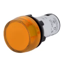 Siemens 3SB5285-6HL05 Wide Band Compact LED Indicating Lamp - Amber image 1