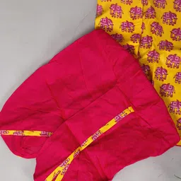 Little Dreams Boys Printed Angarkha Kurta with Dhoti image 2