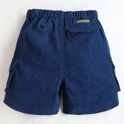 Cherry Crumble By Nitt Hyman Textured Shorts - Blue image 3