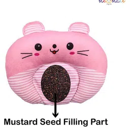 NeonateCare Baby U Shape Pillow- Pink( Color and design may vary) image 3