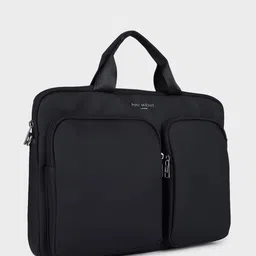 Mini west london Unisex PU Laptop Bag image 2