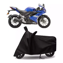 Auto Pearl Bike Cover for Yamaha R15S BS6 (Black)-picture-32