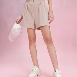 DressBerry Women Pleated Shorts-image-87