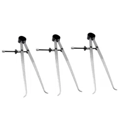 Buyohlic International Quick Release Wheel Inside Caliper Size 4 inch (100 mm) Silver Color for Fast and Accurate Measurements, 66-85TE-KAUL (Pack of 3)-image-45