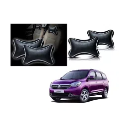 Auto Pearl Black Dots CV Car Neck Rest Pillow Compatible for Renault Lodgy-picture-21