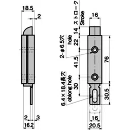 TAKIGEN Stainless Steel Latch Lock, C-1625-4 image 2