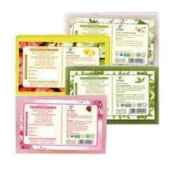 SPARSHAM-NATURE'S TOUCH Pack Of 4 Natural Jasmine & Neem Soaps - 125 g Each image 5
