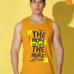 WOOSTRO Men Pack of 2 Typography Printed Round Neck Cotton Slim Fit Sports T-shirts-picture-26