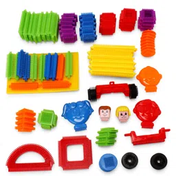 funskool Funskool-Mega Set Educational 84 Pieces Inches Construction - Multicolor image 2