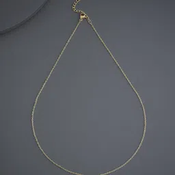 Kushal's Fashion Jewellery Gold-Plated Zircon Studded Pendant With Chain-picture-29