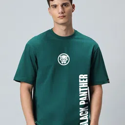 Bewakoof Men Printed Raw Edge T-shirt image 5