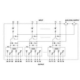Shavison Relay Module 8 Channel 2 C/O, AS339-5V-24V-OE image 2