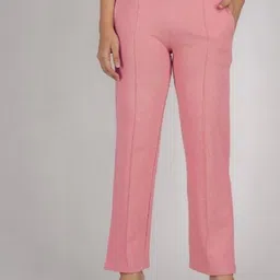 FLURR Women Tailored Flared Easy Wash Pleated Trousers-picture-33