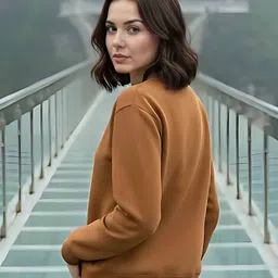 Moda Rapido Women Graphic Printed Round Neck Sweatshirt image 4