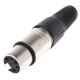RS PRO Cable Mount XLR Connector Female 250 V AC 5 Way Silver Plating, 457964-picture-29