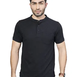 BE POSITIVE Men Henley Neck T-shirt-picture-14